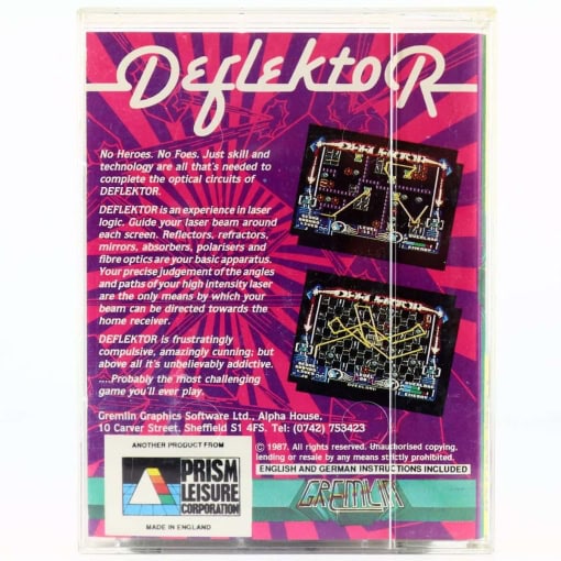Deflektor (C64 Cassette) - Image 2