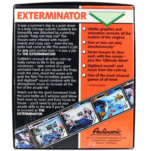Exterminator (Amiga, Small Box) - Image 2