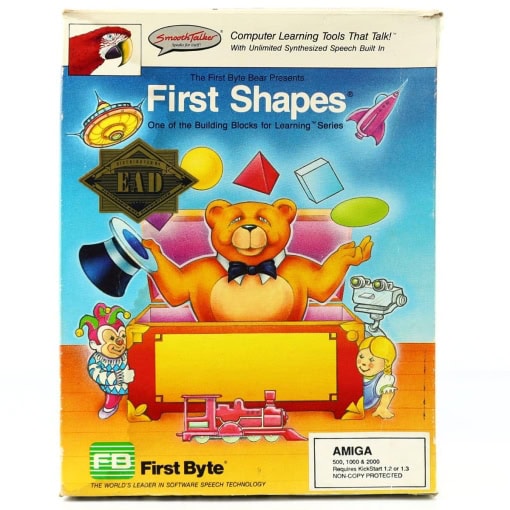 First Shapes (Amiga, Big Box)