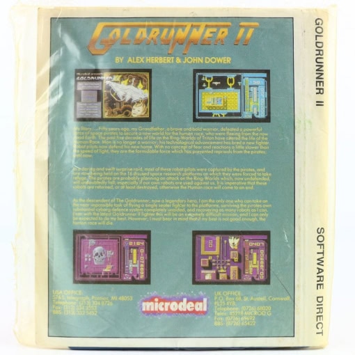 Goldrunner II (Amiga) u. kasse - Image 2
