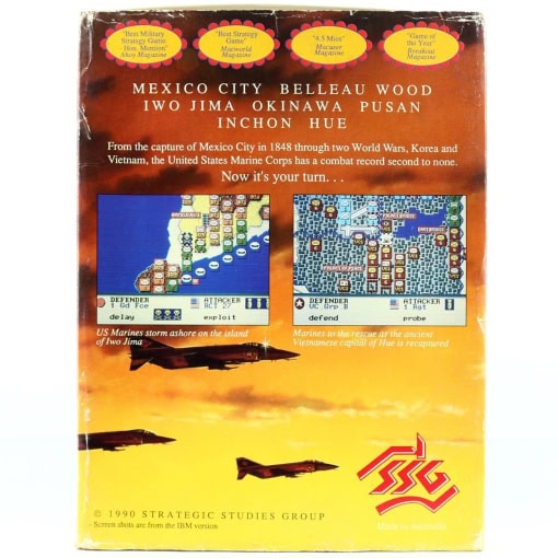 Halls of Montezuma (Amiga, Big Box) - Image 2