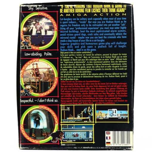 Hudson Hawk (Amiga, Big Box) - Image 2
