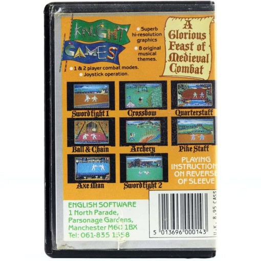 Knight Games (C64 Cassette) - Image 2
