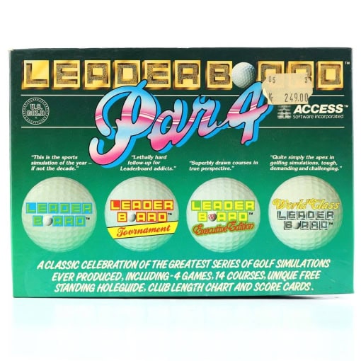 Leader Board Par 4 (Commodore 64, Disk)