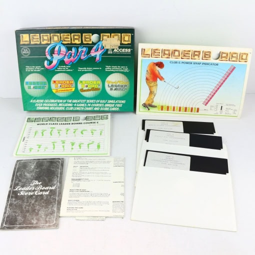 Leader Board Par 4 (Commodore 64, Disk) - Image 3