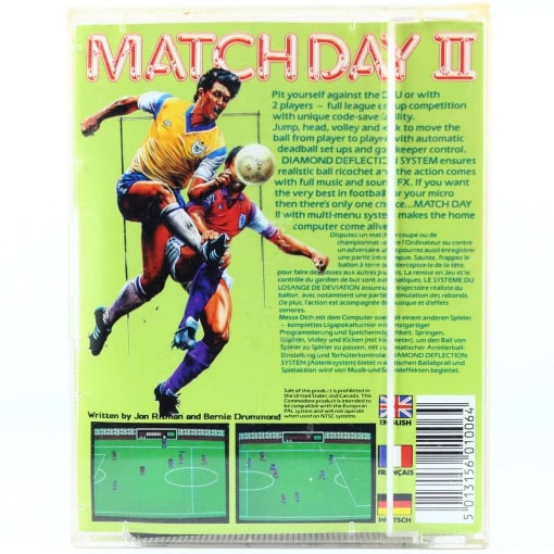 Match Day II (C64 Cassette) - Image 2