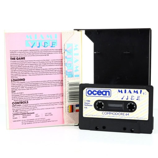 Miami Vice (C64 Cassette) - Image 4