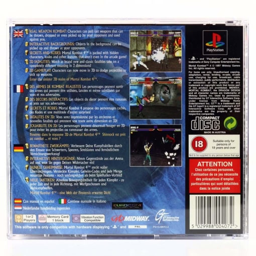 Mortal Kombat 4 (PS1) - Image 2