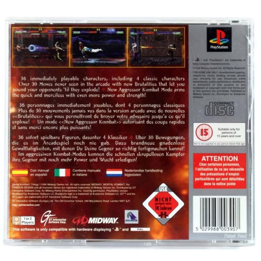 Mortal Kombat Trilogy (PS1) - Image 2