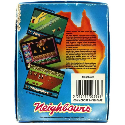 Neighbours (C64 Cassette) - Image 2