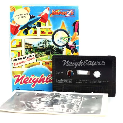 Neighbours (C64 Cassette) - Image 3