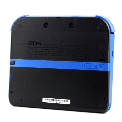 Nintendo 2DS Konsol (Sort/blå) - Image 2