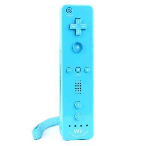 Nintendo Wii Remote Controller med MotionPlus indbygget (Blå)