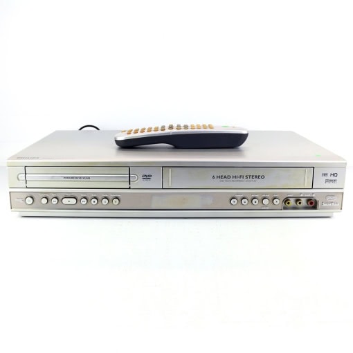 Philips DVP3100V DVD/VHS-afspiller inkl. fjernbetjening