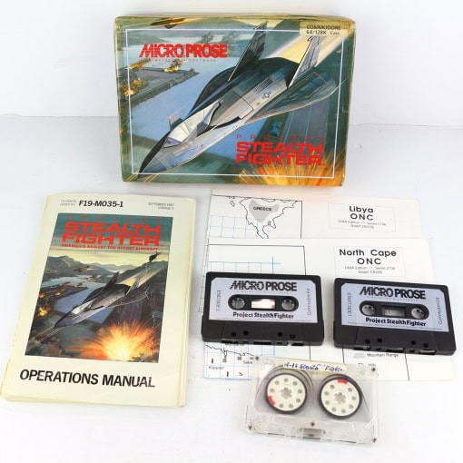 Project Stealth Fighter (C64 Cassette) - Image 2