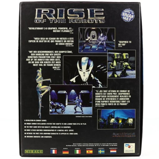 Rise of the Robots (Amiga 500+/600, Big Box) - Image 2