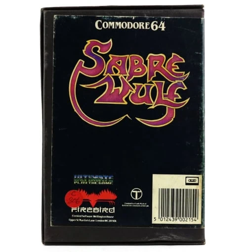 Sabre Wulf (C64 Cassette) - Image 2