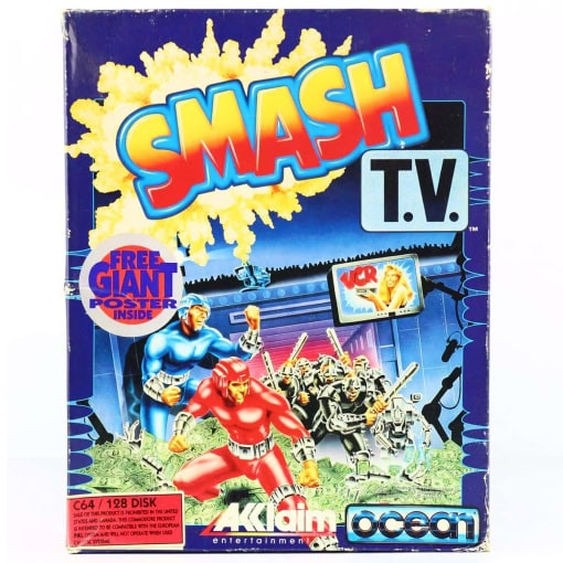 Smash T.V. (Commodore 64, Disk)