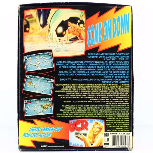 Smash T.V. (Commodore 64, Disk) - Image 2