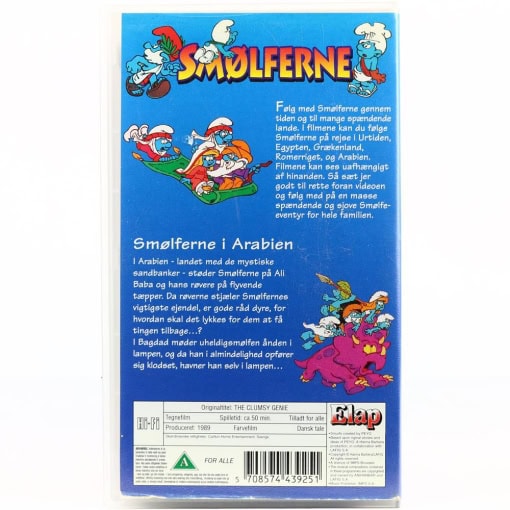 Smølferne i Arabien (VHS) - Image 2