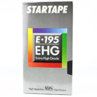 Startape VHS E195 EHG videobånd (Ny)