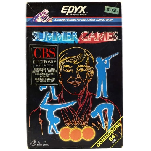 Summer Games (Commodore 64, Disk)