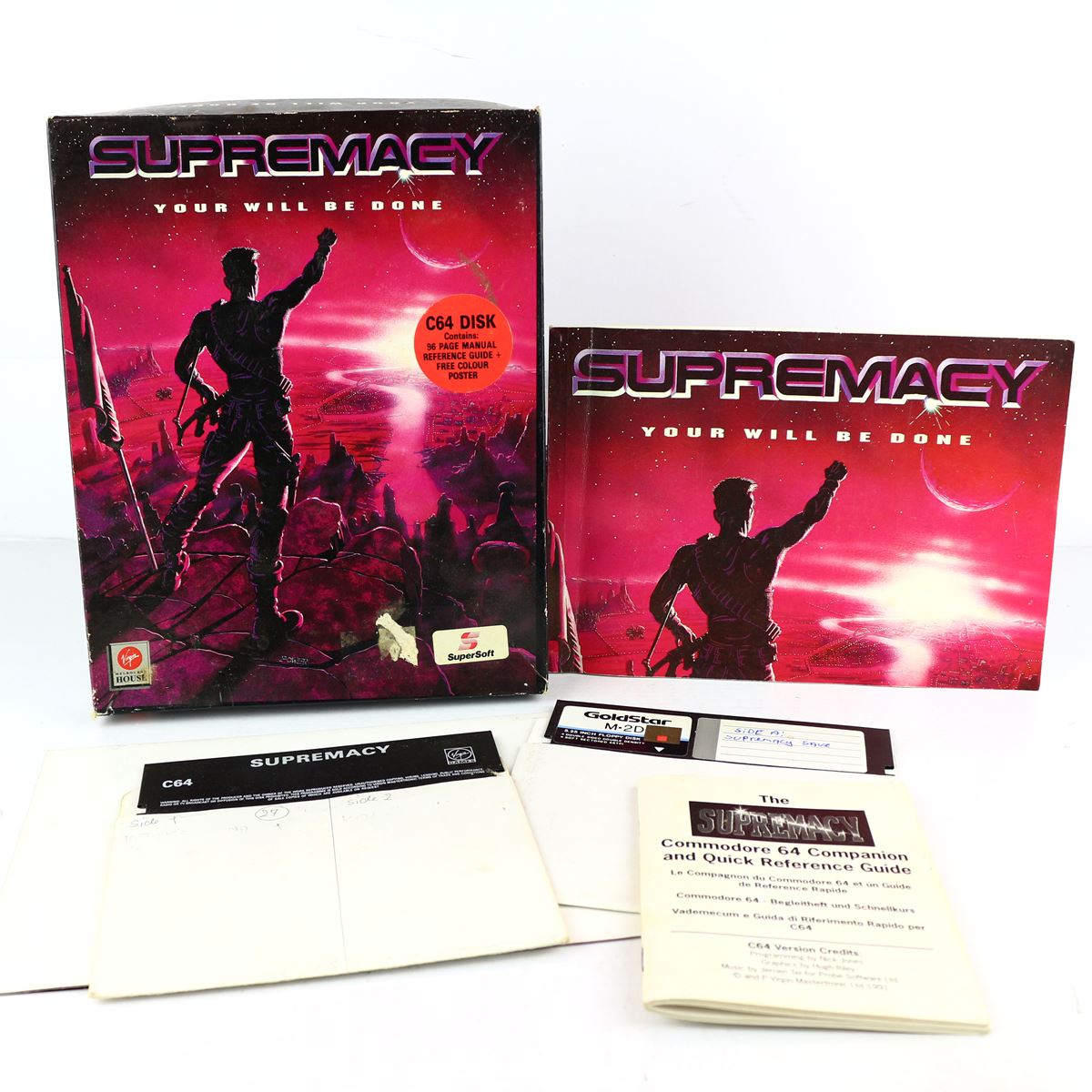 Supremacy Your Will Be Done 64, Disk) WTS Retro Køb her