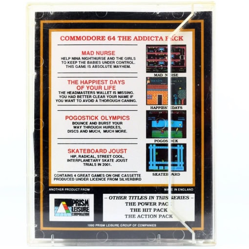 The Addicta Pack (C64, Cassette) - Image 2
