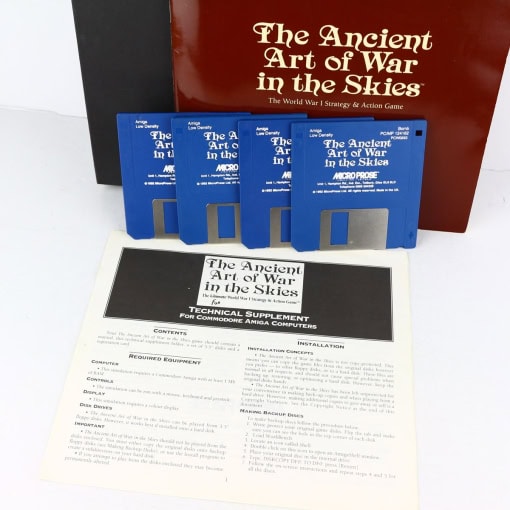 The Ancient Art of War in the Skies (Amiga - mangler omslag) - Image 2