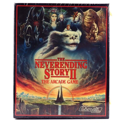 The Neverending Story II: The Arcade Game (Amiga, Small Box, Sealed)