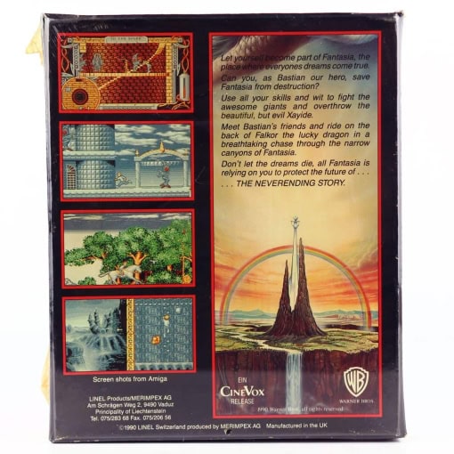 The Neverending Story II: The Arcade Game (Amiga, Small Box, Sealed) - Image 2