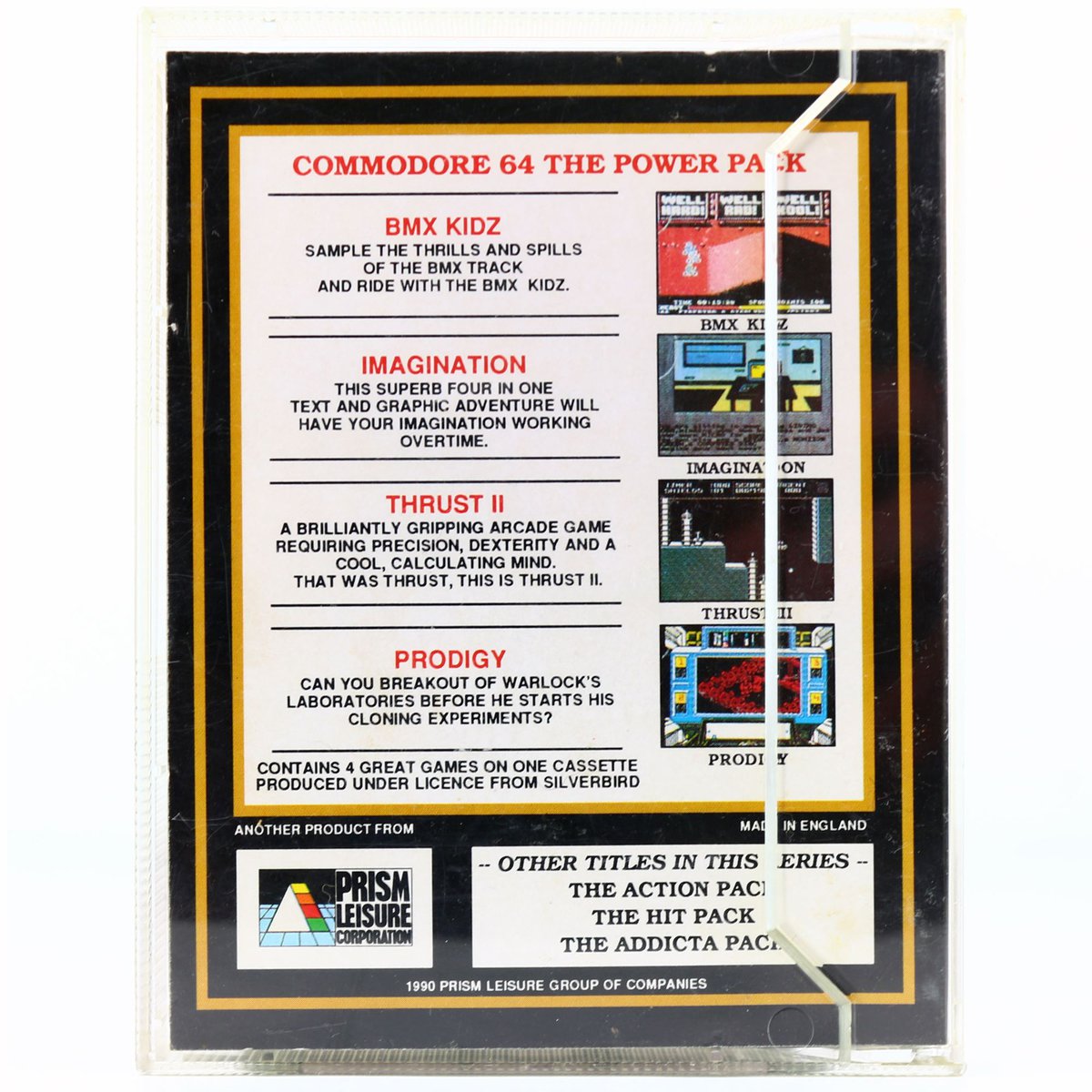 The Power Pack (C64 Cassette) - WTS Retro - Køb her