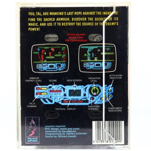 The Sacred Armour of Antiriad (C64 Cassette) - Image 2