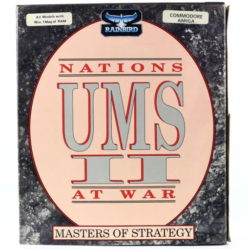 UMS II: Nations at War (Amiga, Big Box)