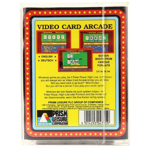 Video Card Arcade (C64 Cassette) - Image 2