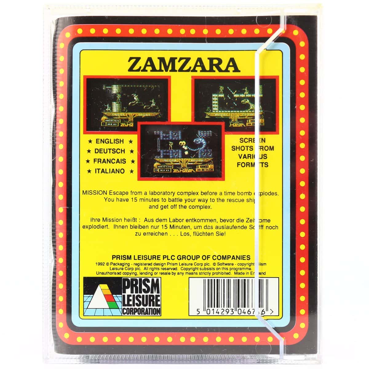 Jeu Commodore 64 - Zulu (cassette) - Occasion