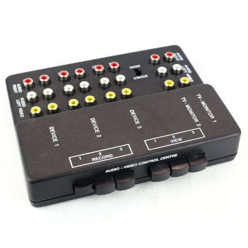 3-vejs AV Composite Switch til 2 skærme - Image 2