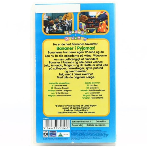 Bananer i Pyjamas 1 - Gemmeleg (VHS) - Image 2
