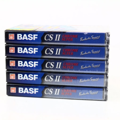 BASF CSII Chrome Super Kassettebånd (5-Pack) - Image 3