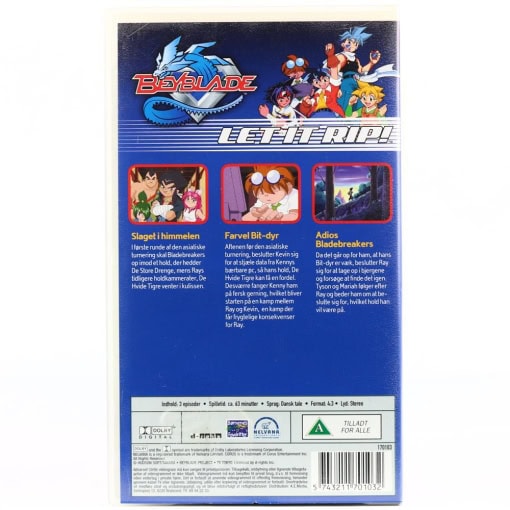Beyblade 4 - Let It Rip! (VHS) - Image 2