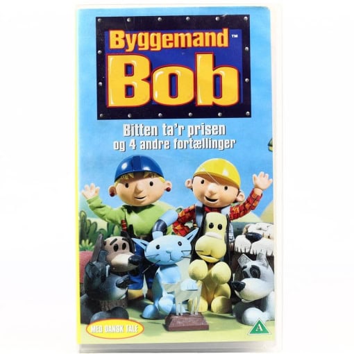 Byggemand Bob 12 - Bitten ta´r prisen og 4 andre fortællinger (VHS)