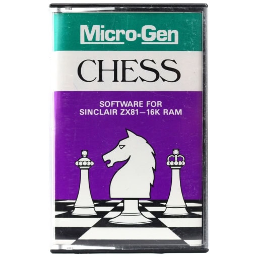 Chess (Sinclair ZX81, Cassette - Micro Gen)
