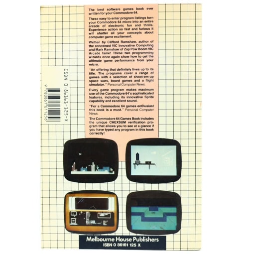 Commodore 64 Games Book - Clifford & Mark Ramshaw - Image 2