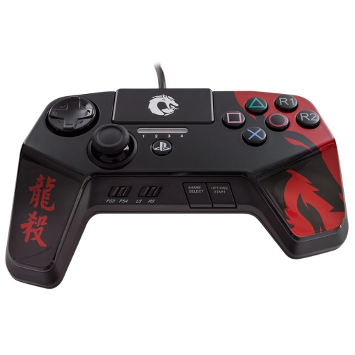 Dragon Slay FightPad Elite Controller - Sort (PS3/PS4)