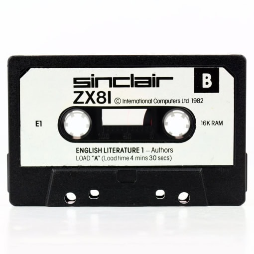 Fun To Learn: English Literature 1 (Sinclair ZX81, Cassette - Løs bånd) - Image 2