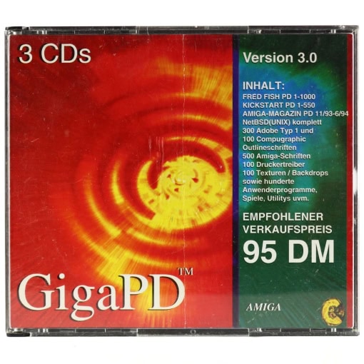 Amiga GigaPD - Version 3.0 (Amiga CD)
