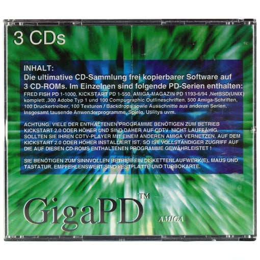 Amiga GigaPD - Version 3.0 (Amiga CD) - Image 2