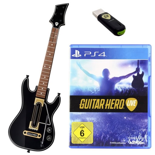 Guitar Hero Live med Guitar Controller (PS4)