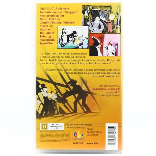H.C. Andersen og den skæve skygge (VHS) - Image 2