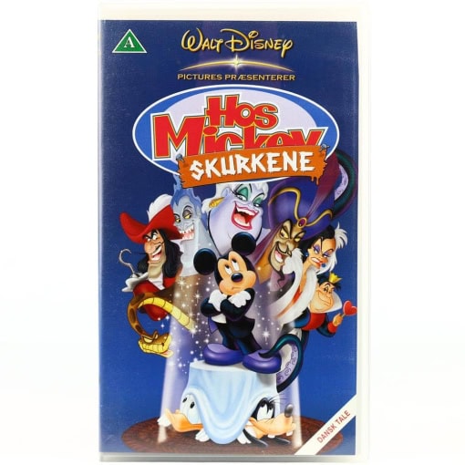 Hos Mickey Skurkene - Disney (VHS)